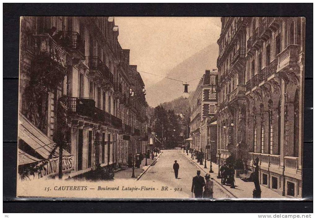 CPA 65 - Cauterets - Boulevard Latapie- Flurin