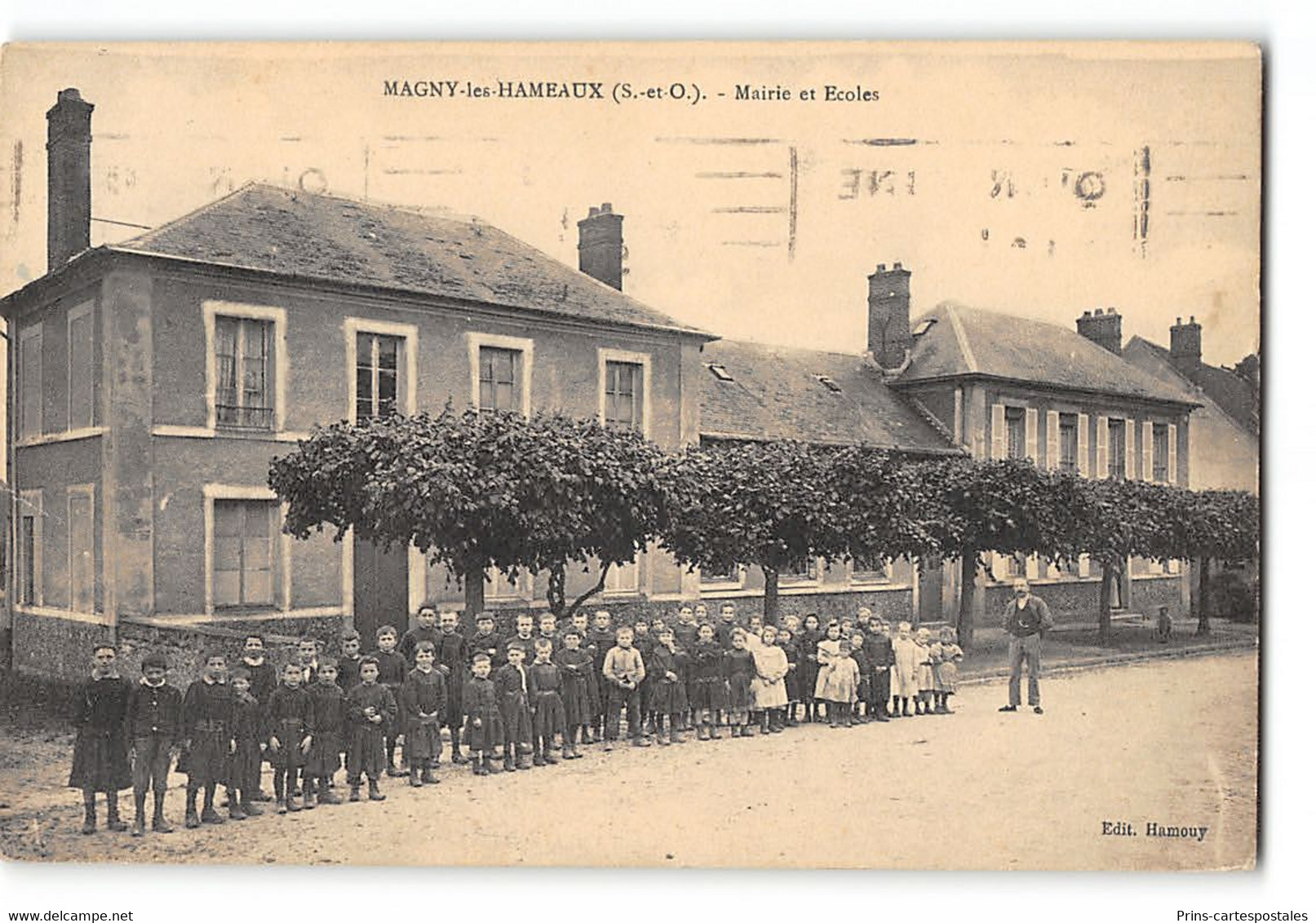 CPA 78 Magny les Hameaux Mairie et Ecole