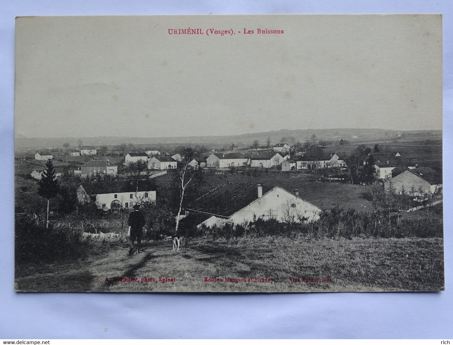 CPA 88 VOSGES - URIMENIL - Les Buissons