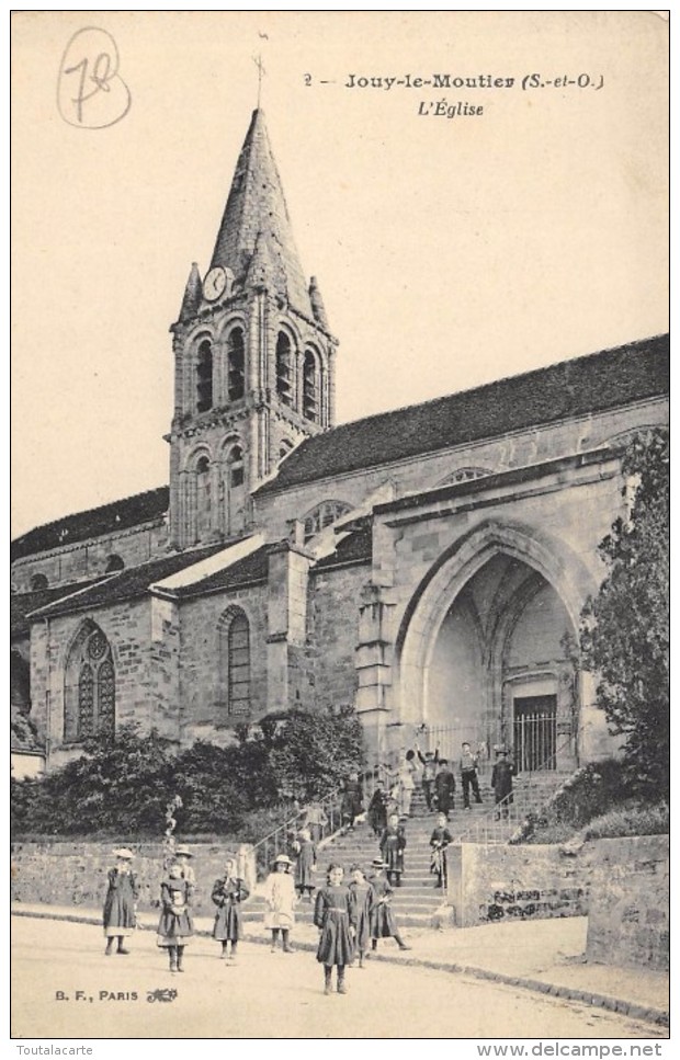 CPA 95 JOUY LE MOUTIER L EGLISE