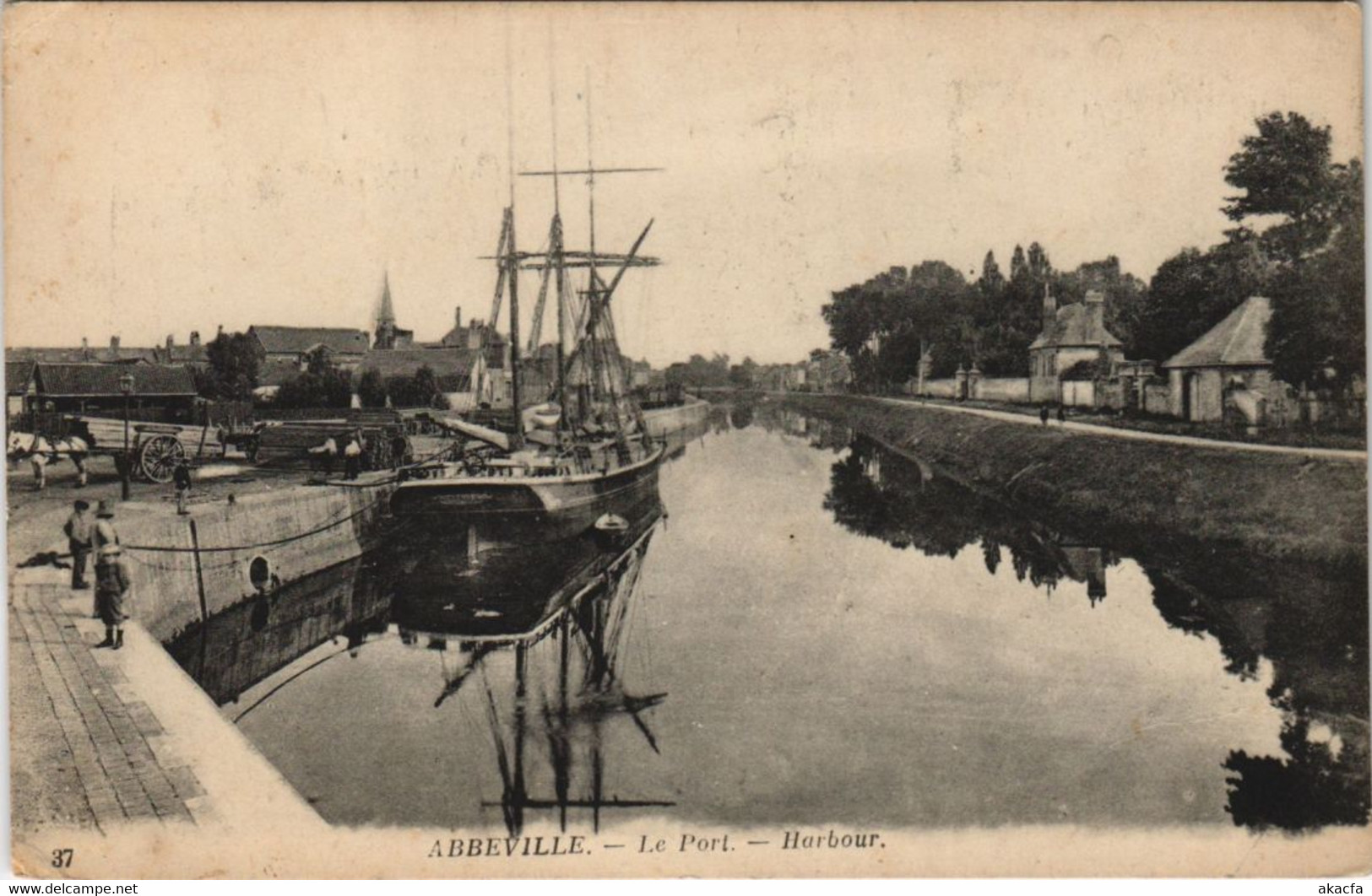 CPA ABBEVILLE Le Port (807716)