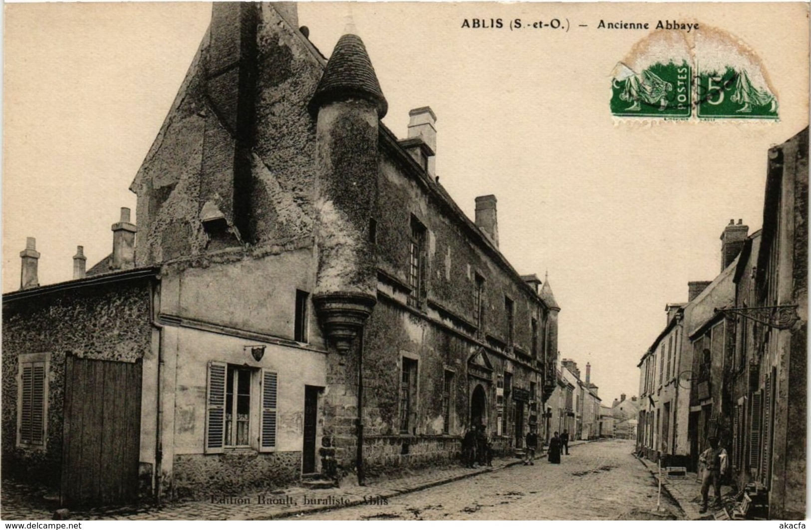 CPA ABLIS - Ancienne Abbaye (246673)