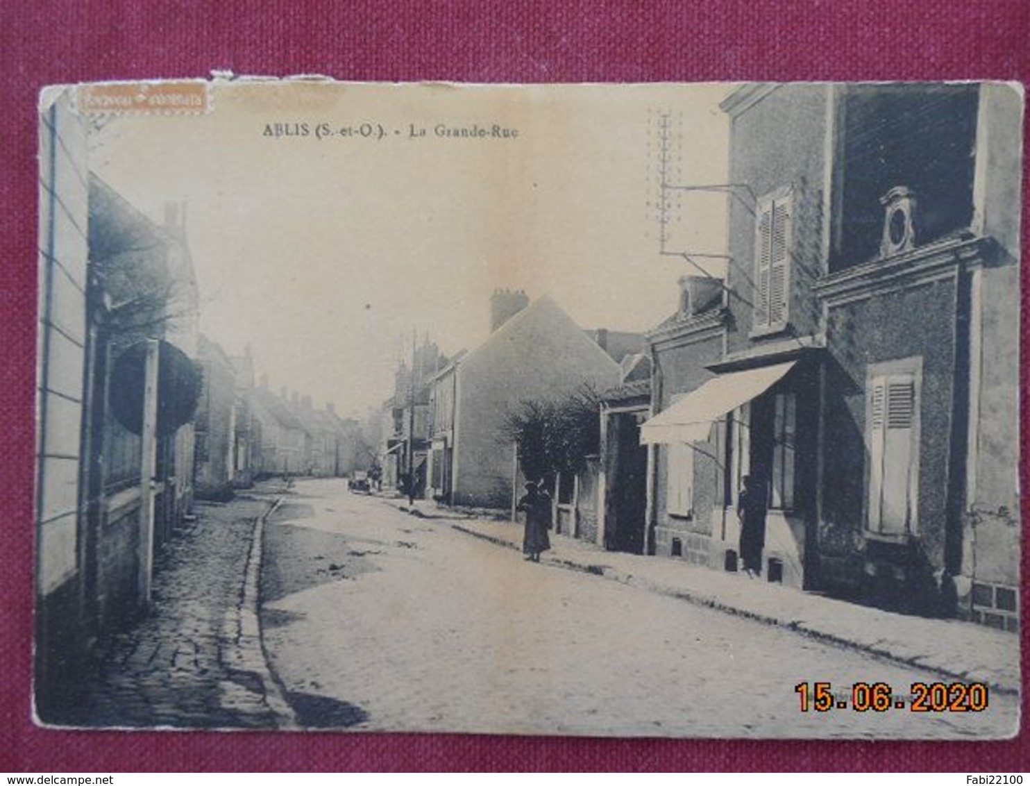 CPA - Ablis - La Grande-Rue