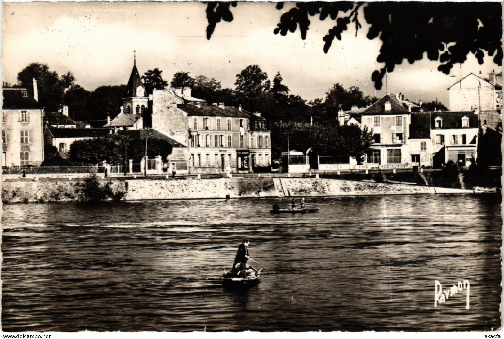 CPA ABLON-sur-SEINE Quartier de l'Eglise (1352823)