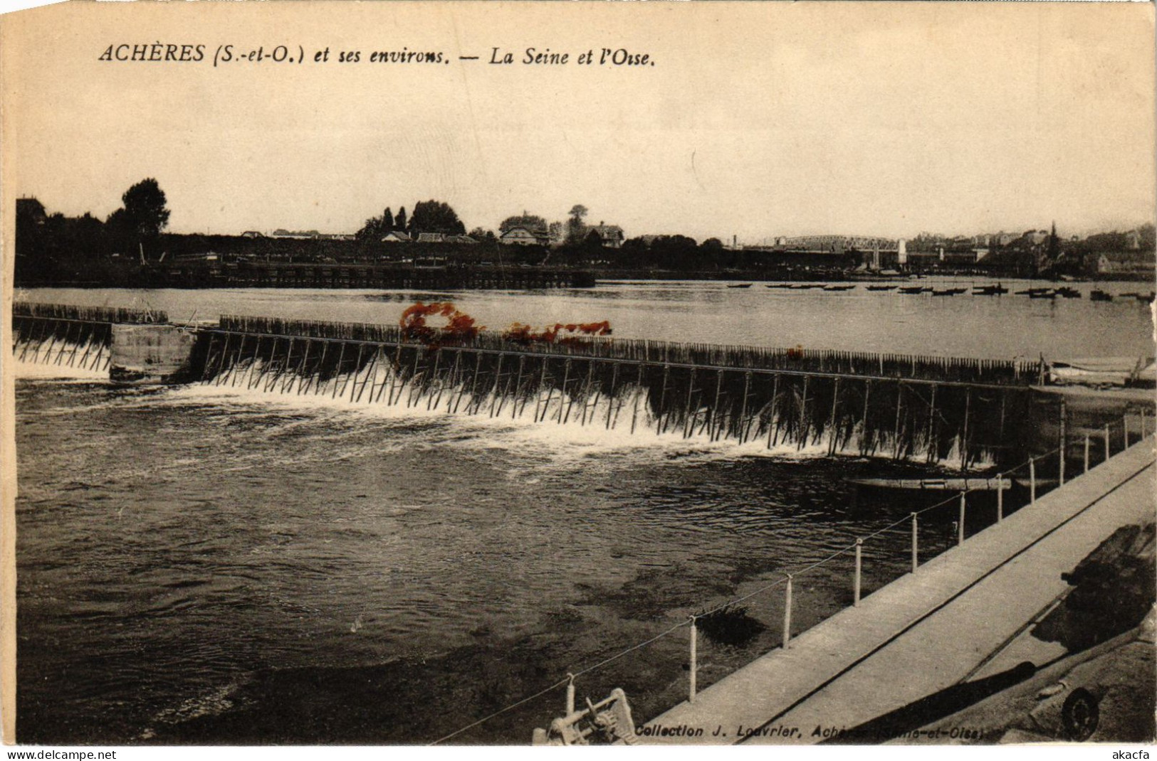 CPA ACHERES et ses Environs - La Seine et l'Oise (1412496)