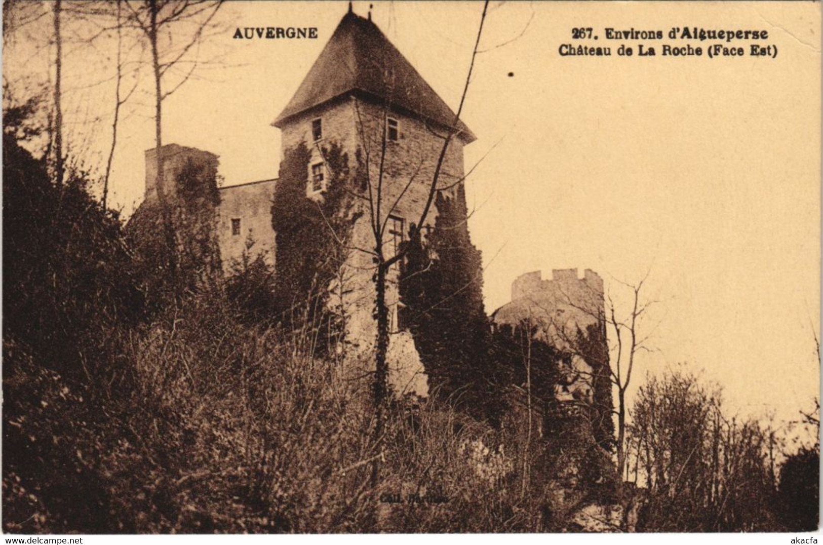 CPA AIGUEPERSE Env - Chateau de La Roche (1254206)