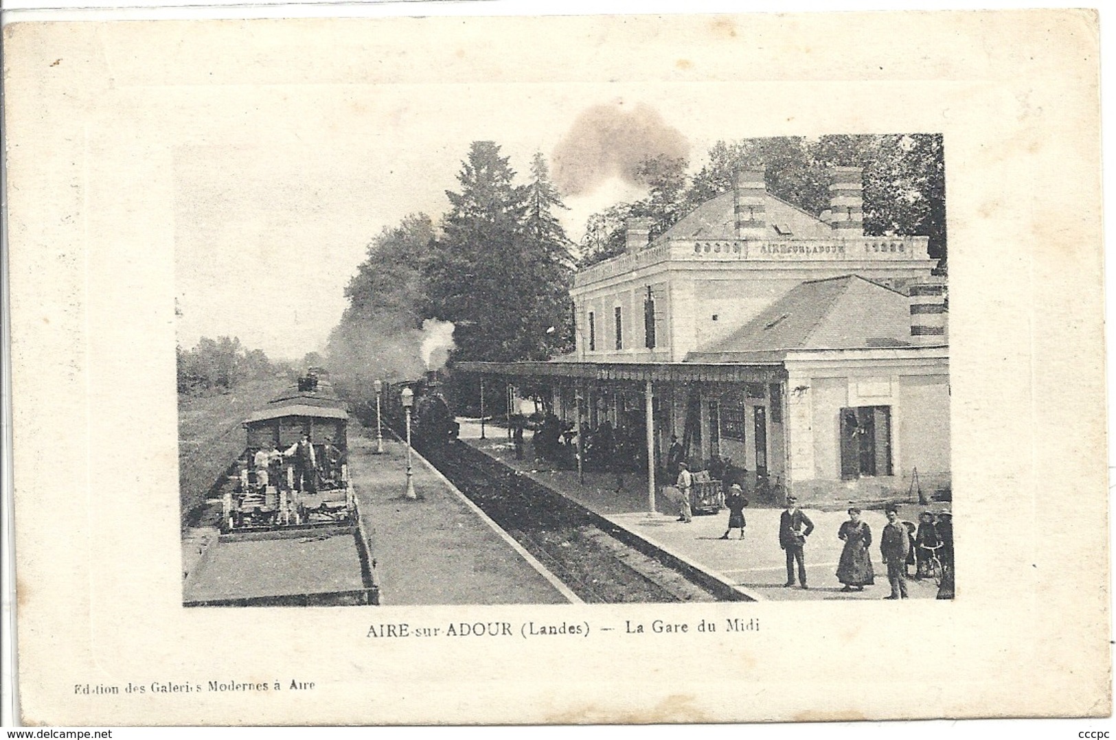 CPA Aire La Gare du Mdi