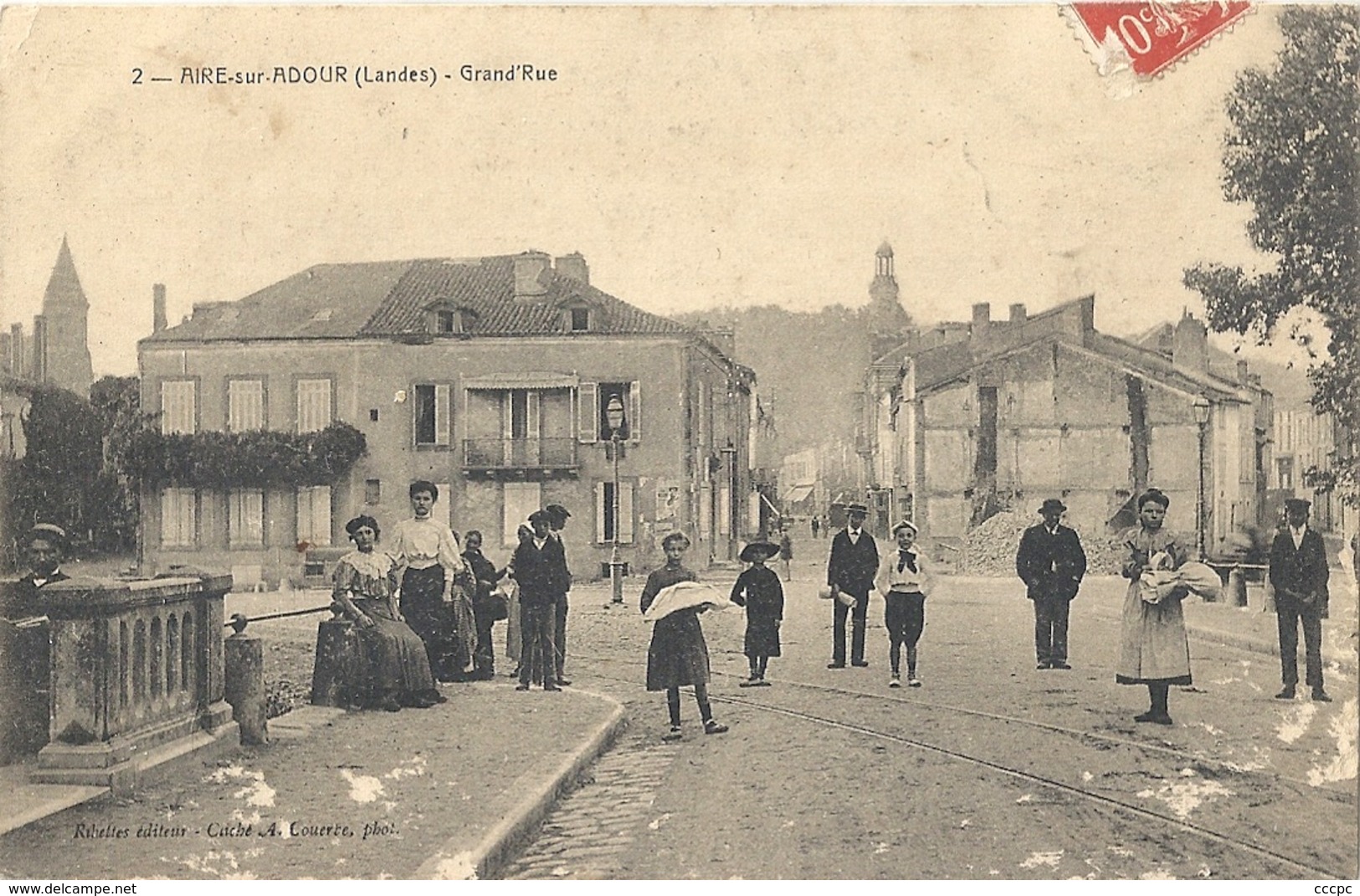 CPA Aire-sur-Adour Grand'Rue