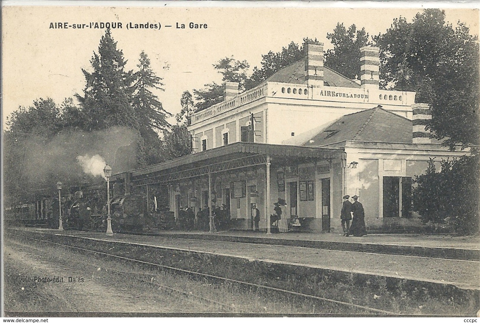 CPA Aire-sur-l'Adour La Gare