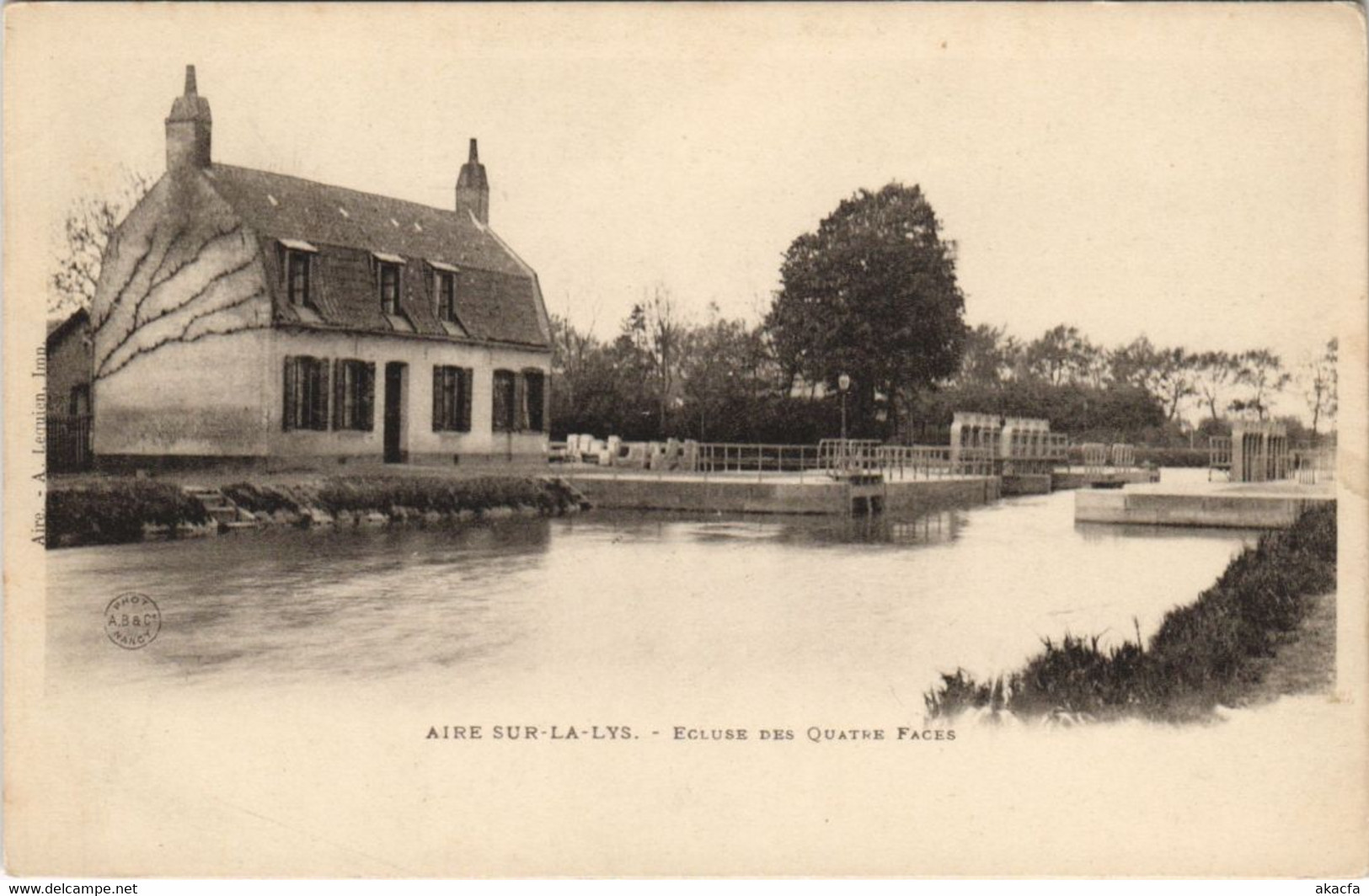 CPA AIRE-sur-la-LYS-Ecluse des Quatre Faces (46235)