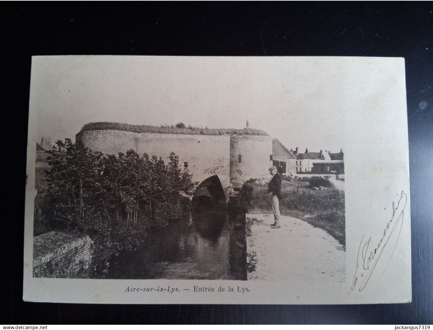 CPA - Aire sur la Lys - Entrée de la Lys