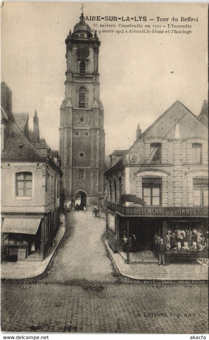 CPA AIRE-sur-la-LYS-Tour du Beffroi (46250)