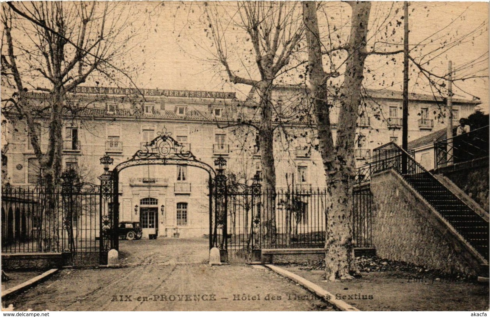 CPA AIX-en-PROVENCE - Hotel des Thermes Sextius (213601)