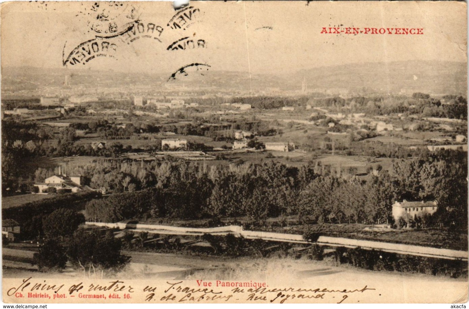 CPA AIX-en-PROVENCE Vue Panoramique (984335)