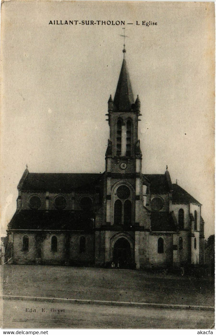 CPA AK AILLANT-sur-THOLON - L'Église (357526)