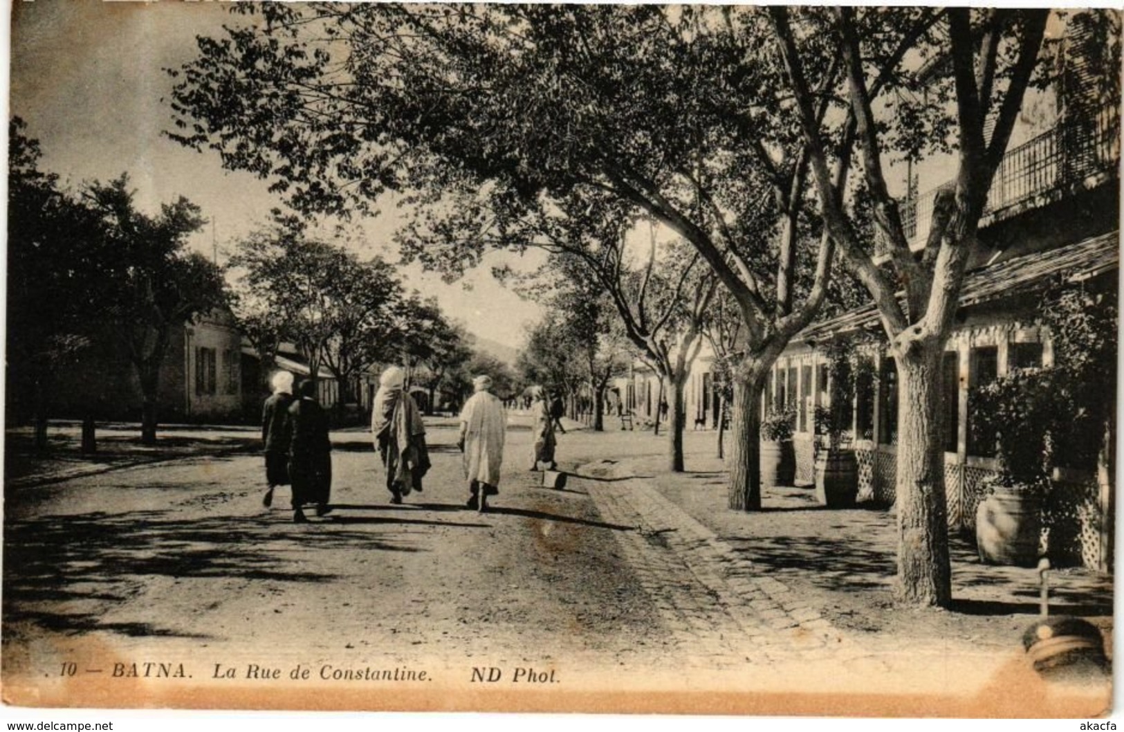 CPA AK Algérie-Batna-La Rue Constantine (238497)