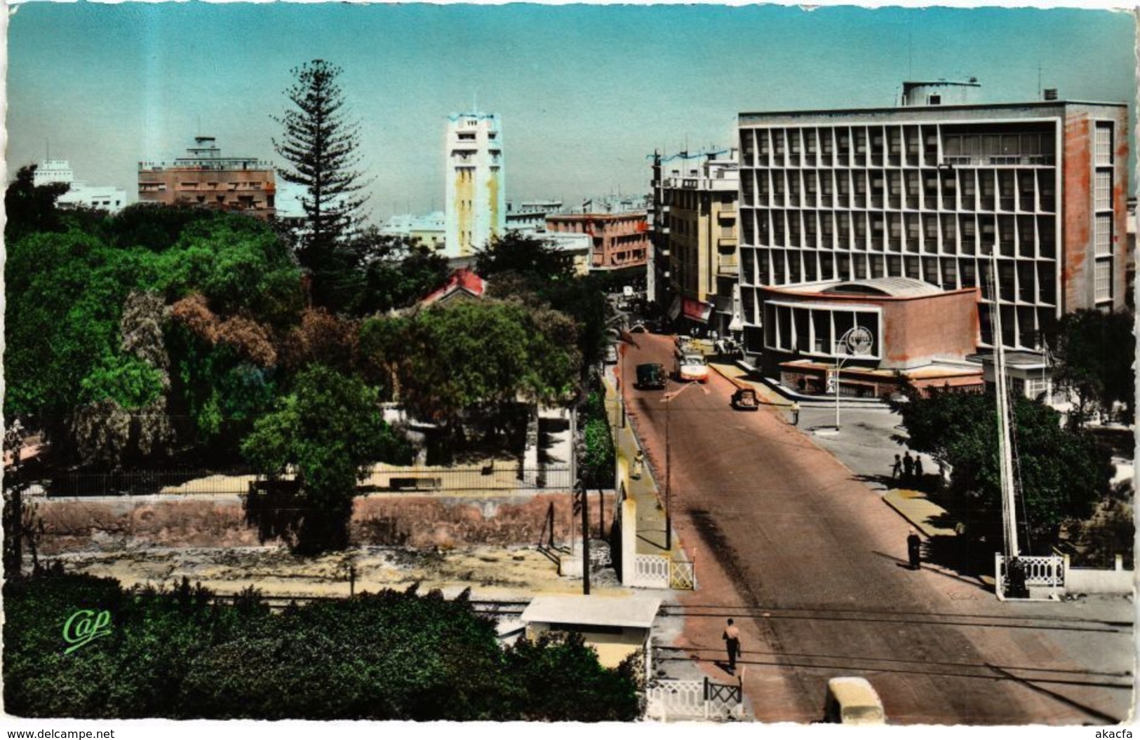 CPA AK Algérie-Mostaganem-Avenue Anatole France (237685)