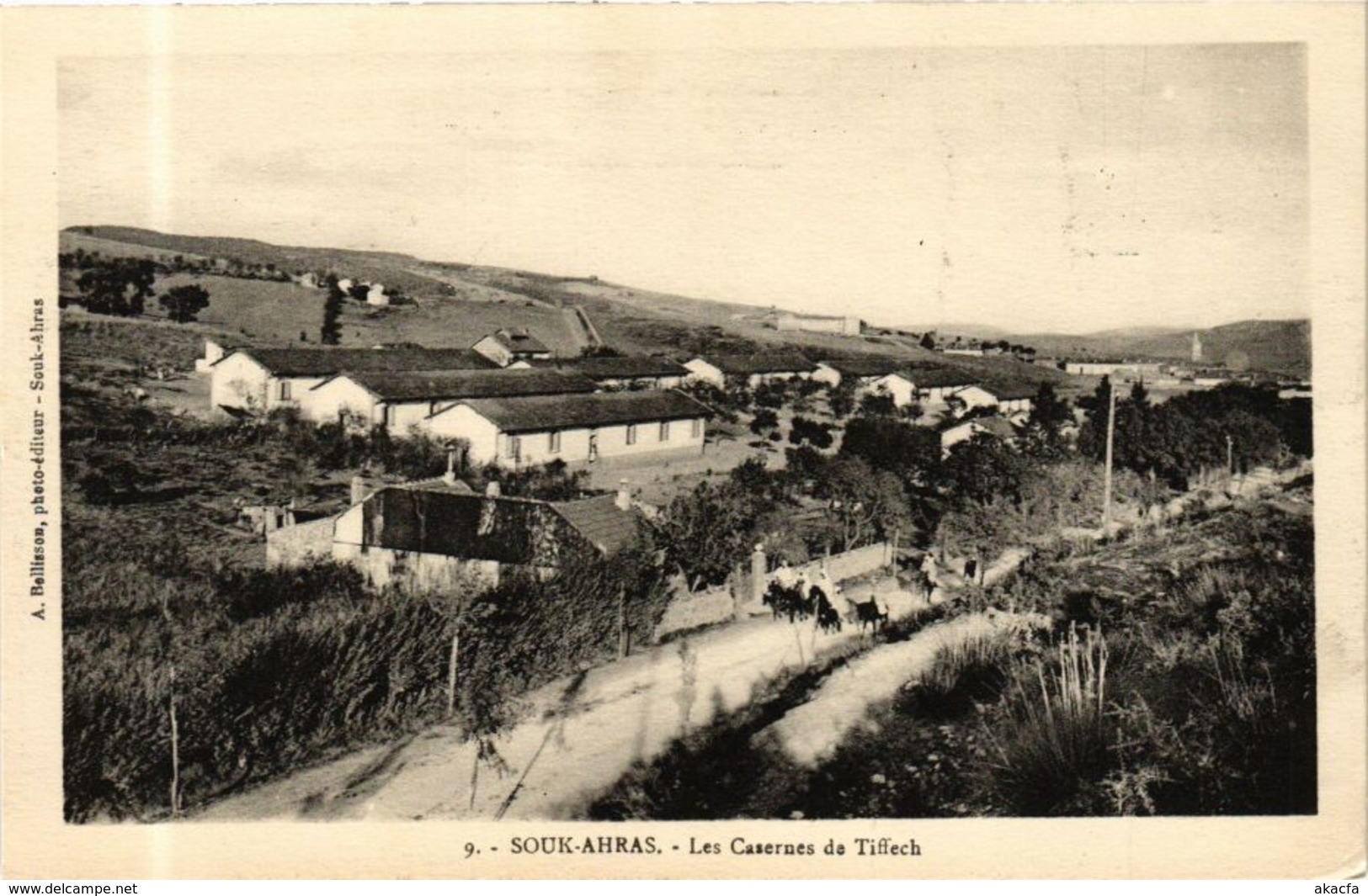 CPA AK Algérie-Souk Ahras-Les Casernes de Tiffech (237424)