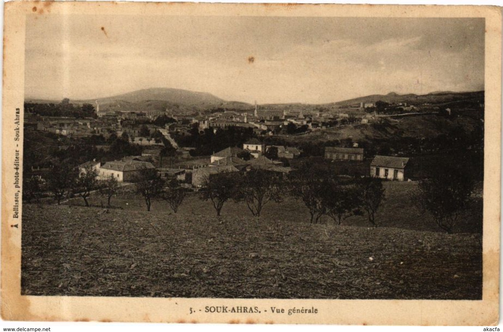 CPA AK Algérie-Souk Ahras-Vue générale (237425)