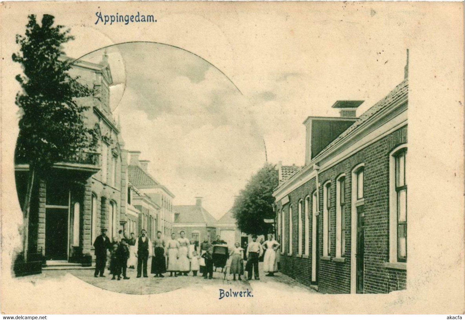 CPA AK APPINGEDAM Bolwerk NETHERLANDS (706204)