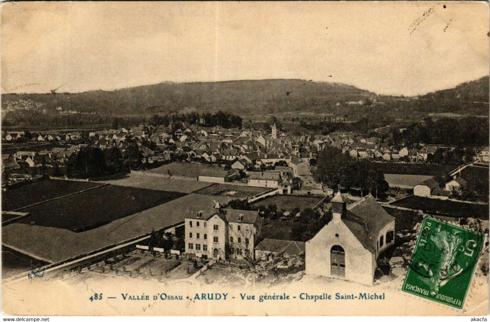 CPA AK ARUDY Vue générale-CHAPELLE St-MICHEL (411889)