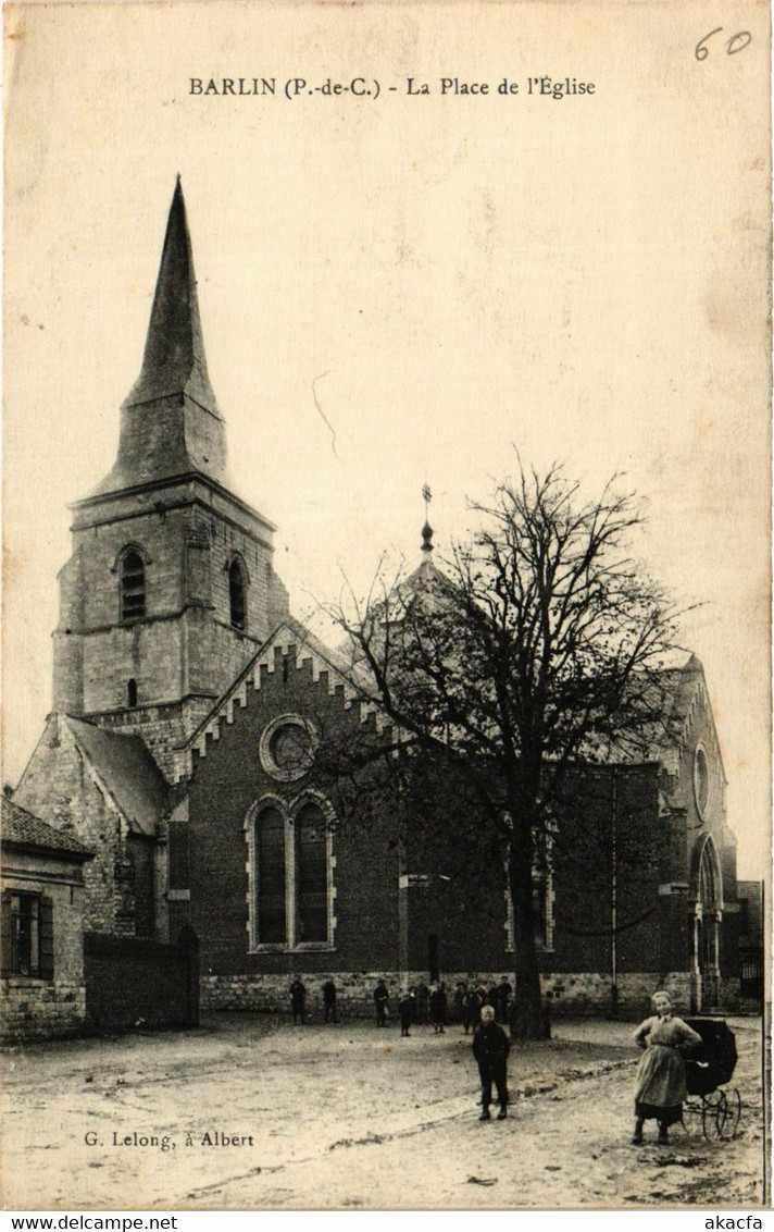 CPA AK BARLIN La Place de l'Église (414437)