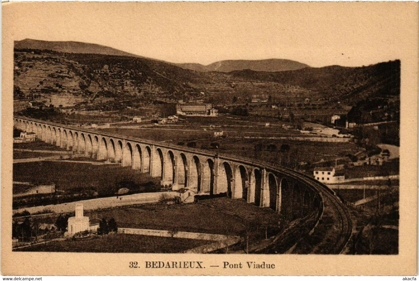 CPA AK BEDARIEUX - Pont Viaduc (518864)