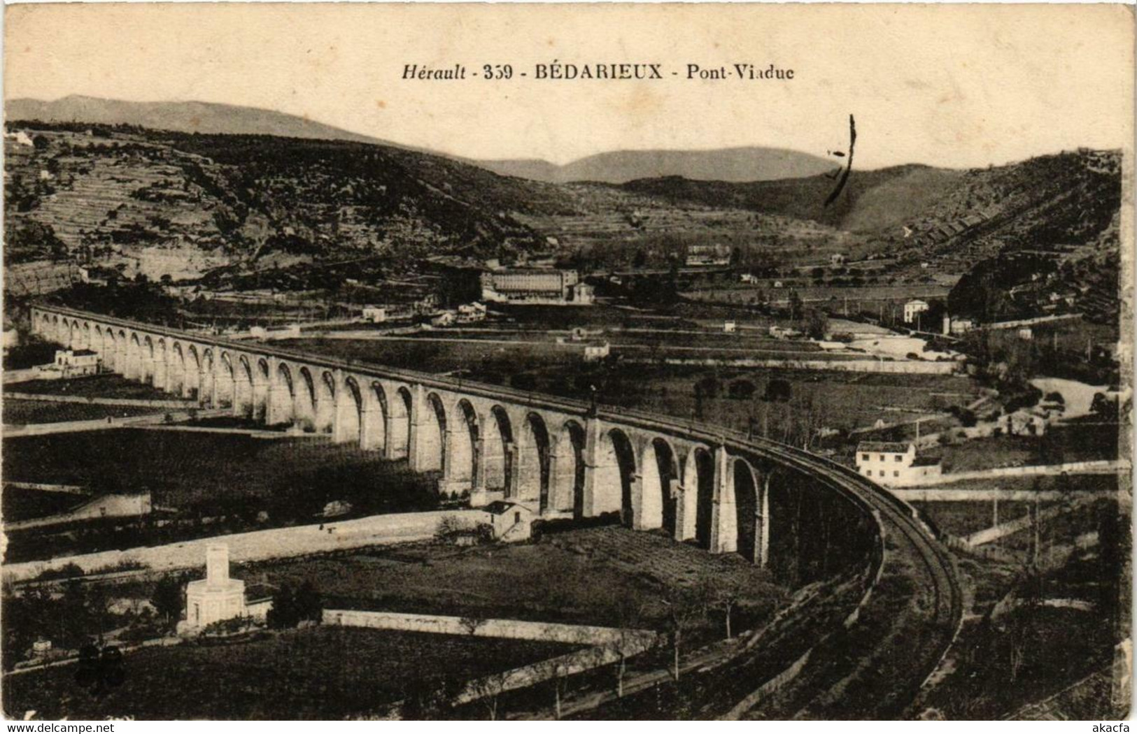 CPA AK BEDARIEUX PONT-Viaduc (686536)