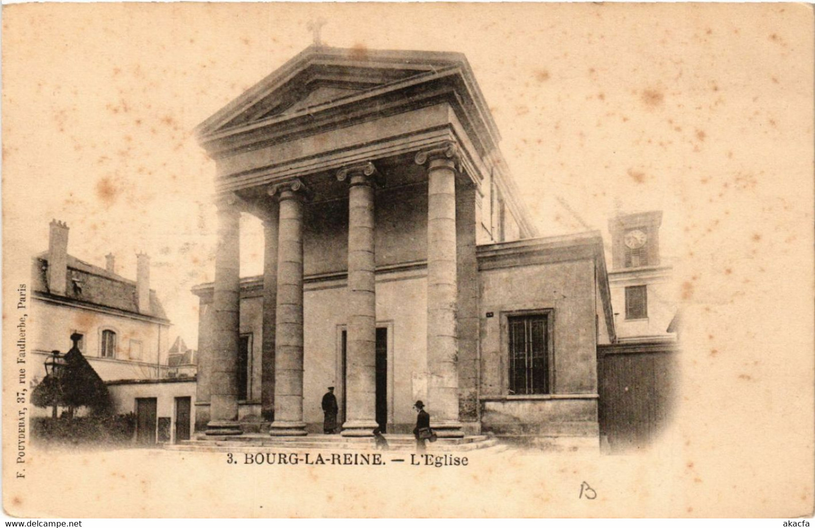 CPA AK BOURG-la-REINE - L'Église (581507)