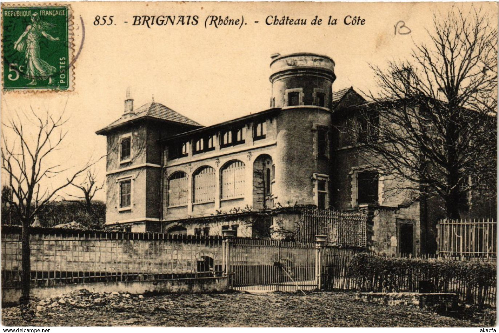 CPA AK BRIGNAIS Chateau de la Cote (444120)