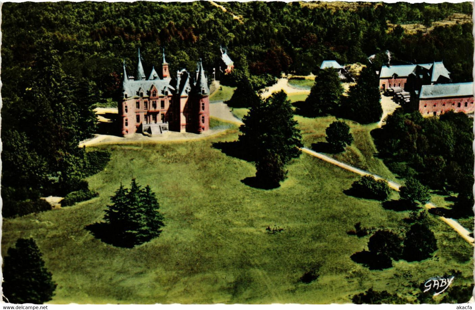 CPA AK Camp de COETQUIDAN-Guer - Le Chateau du Bois du Loup (368804)