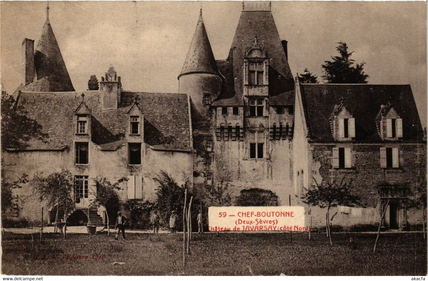 CPA AK CHEF-BOUTONNE - Chateau de Javarsay (472494)