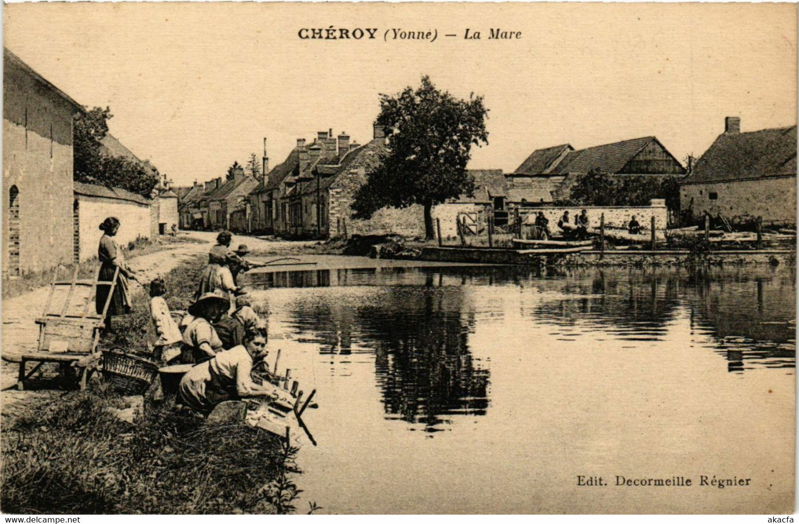 CPA AK CHEROY - La Mare (357696)