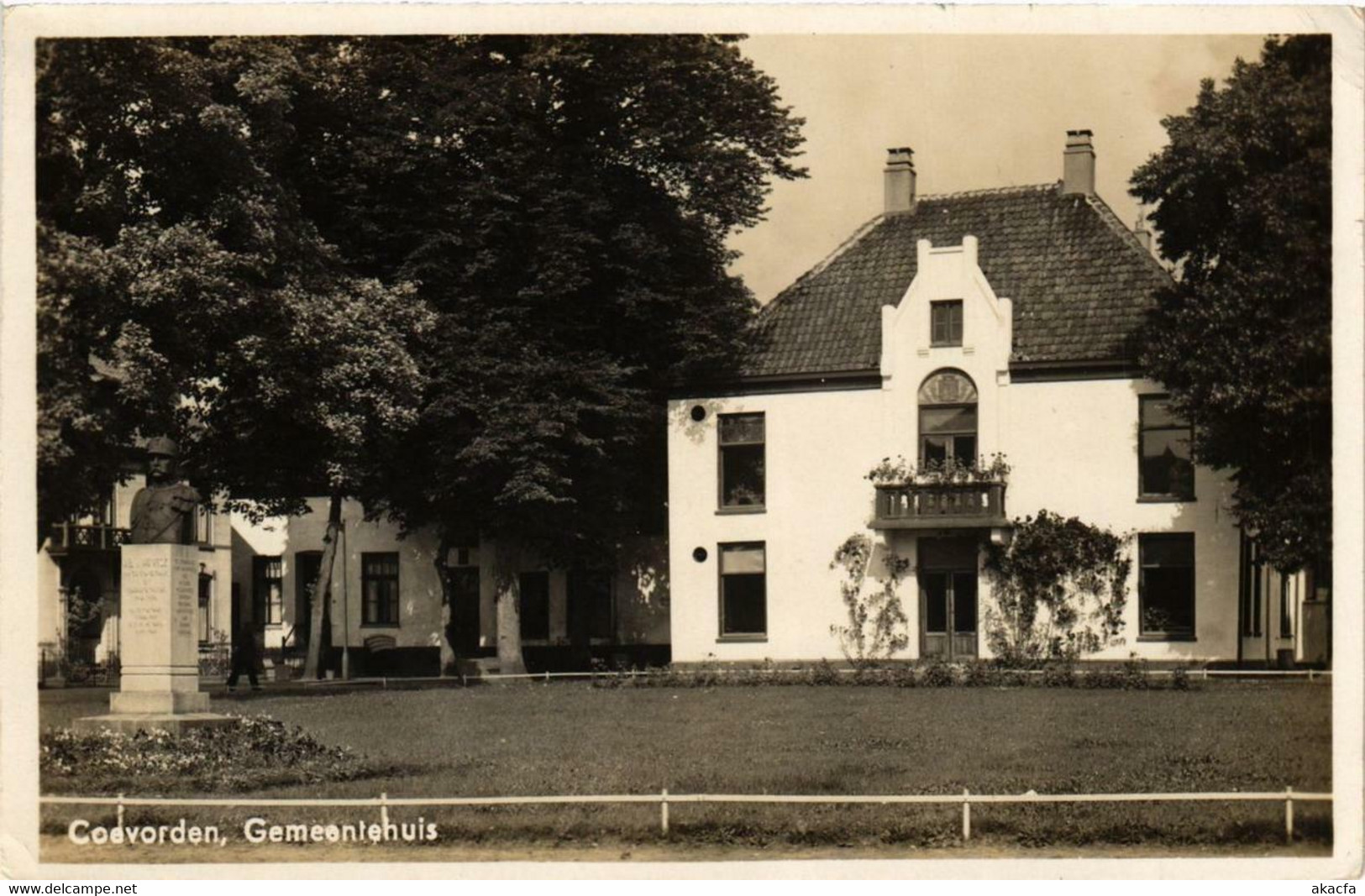 CPA AK Coevorden Gemeentehuis NETHERLANDS (728976)