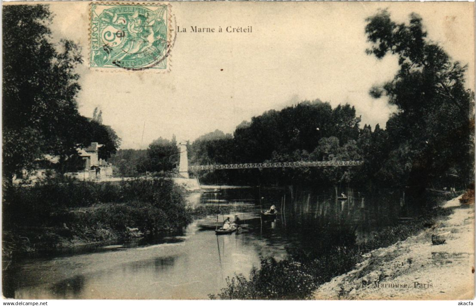 CPA AK Creteil La Marne a Creteil FRANCE (1282375)