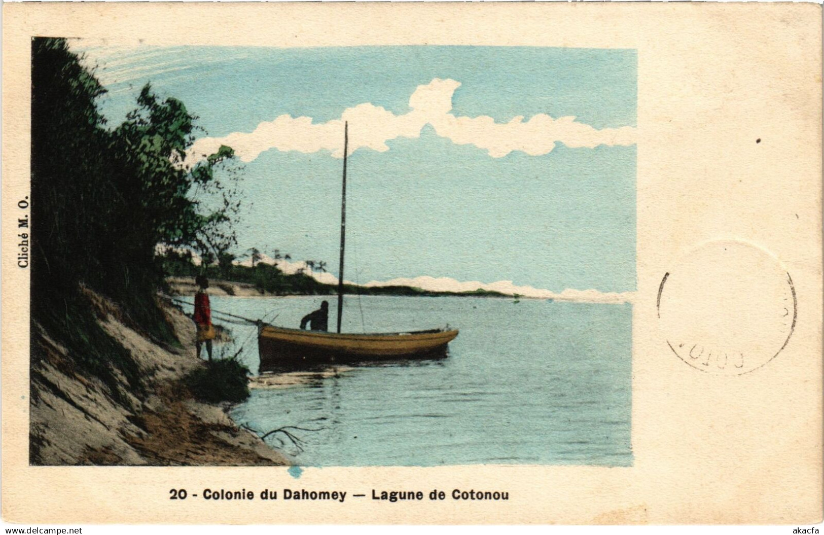 CPA AK DAHOMEY - Colonie du Dahomey - Lagune Cotonou (86868)