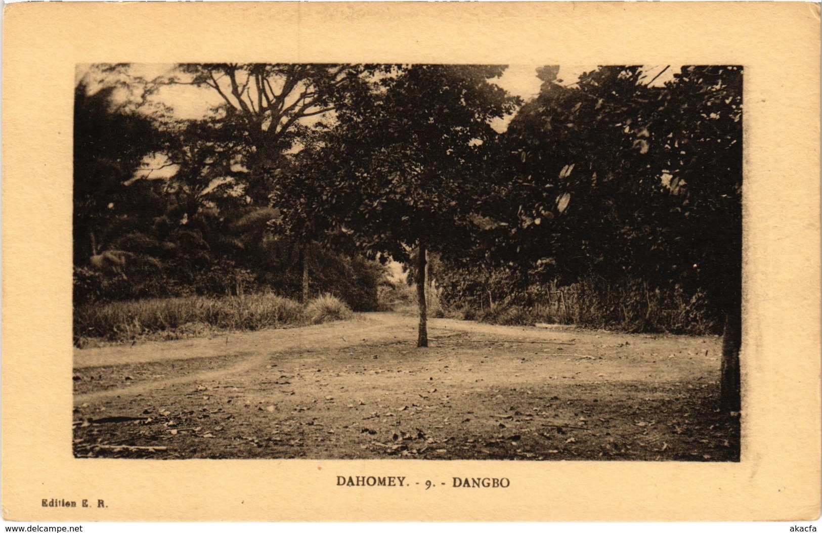 CPA AK DAHOMEY - Dangbo (86718)