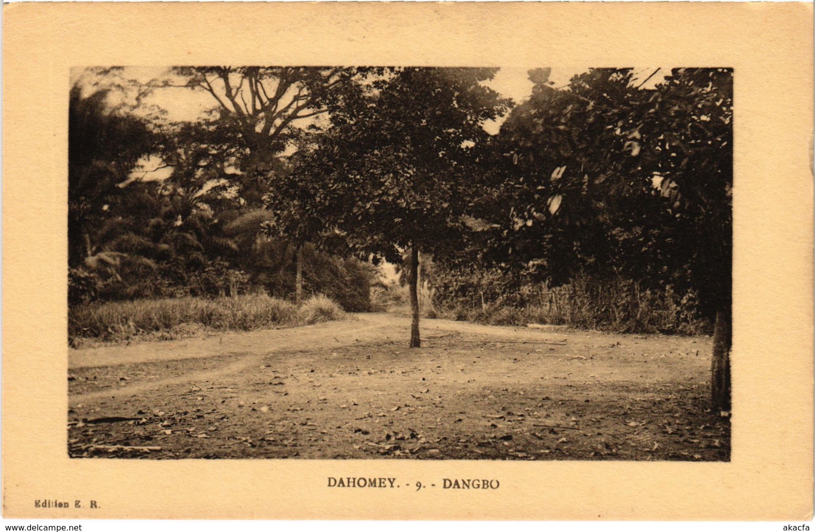 CPA AK DAHOMEY - Dangbo (86786)