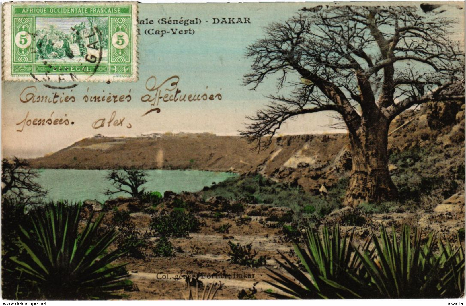 CPA AK Dakar - Cap Manuel - Cap-Vert SENEGAL (1067475)