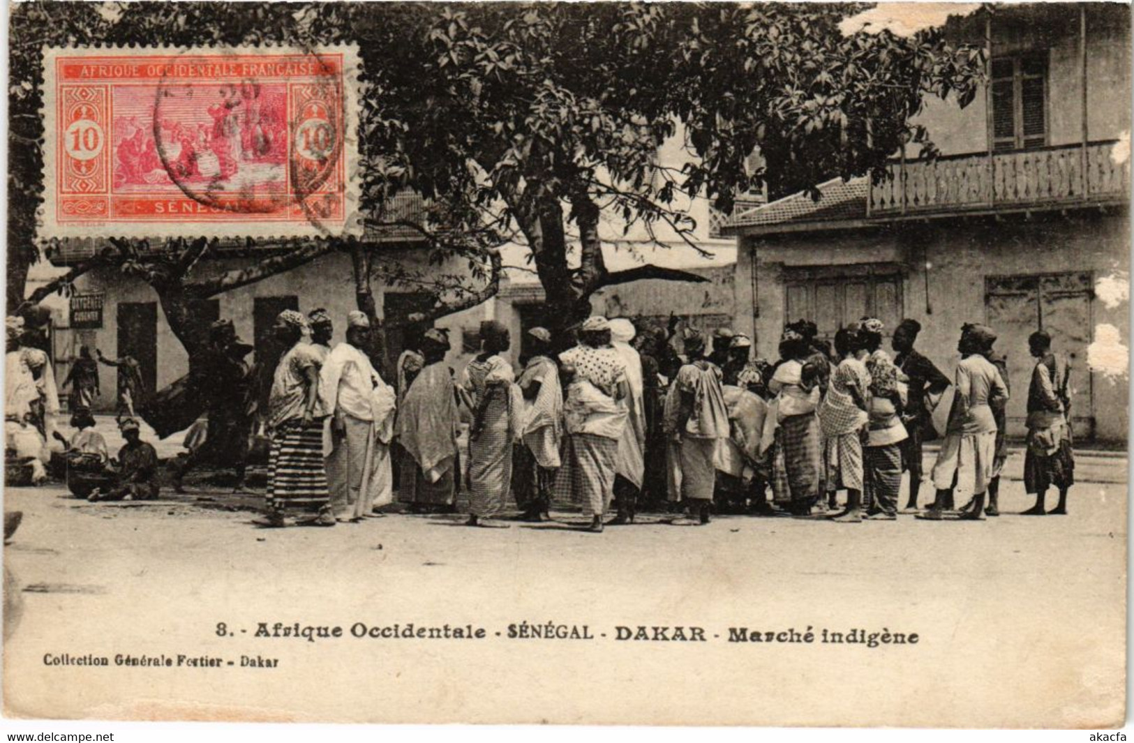 CPA AK Dakar - Marche Indigene SENEGAL (1067572)