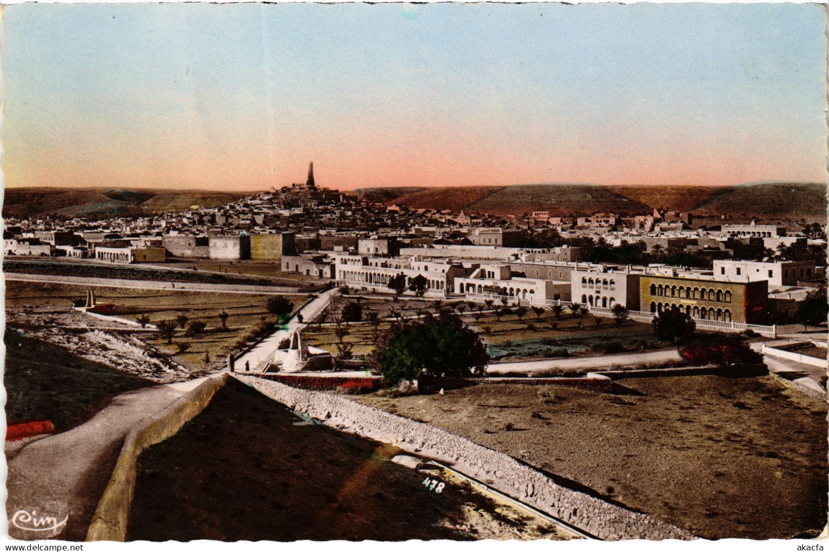 CPA AK GHARDAIA M'Zab - Vue Generale ALGERIA (1389168)