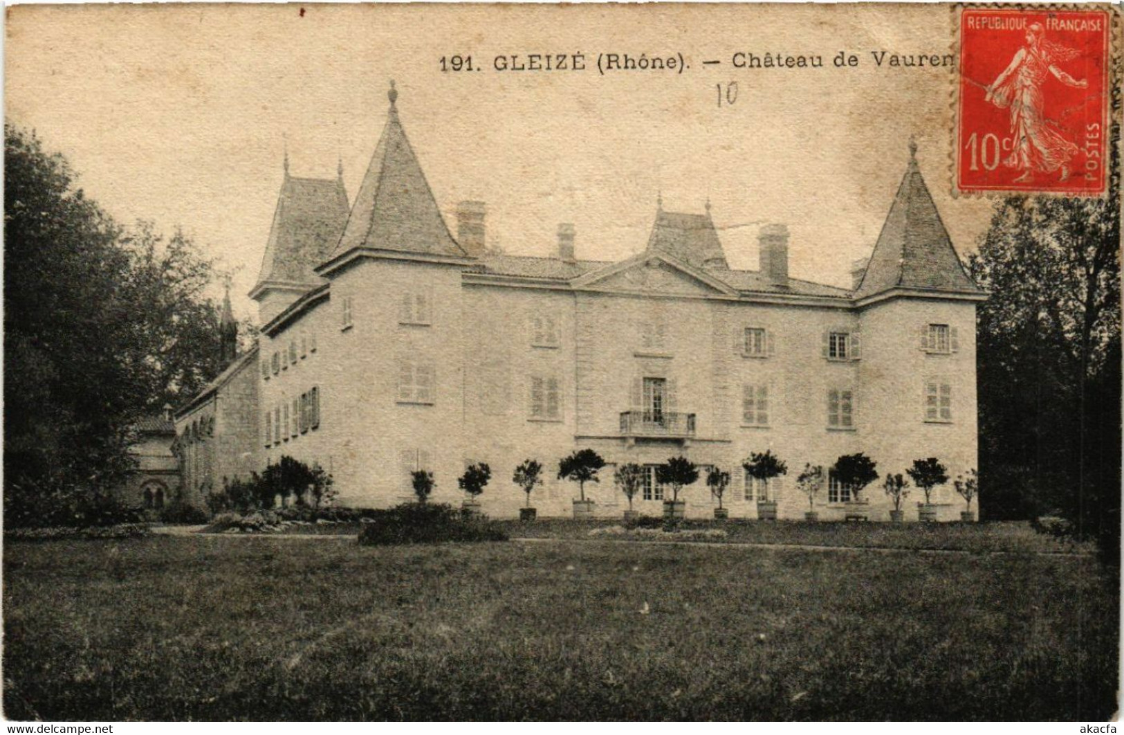 CPA AK GLEIZE Chateau de VAURENARD (461922)