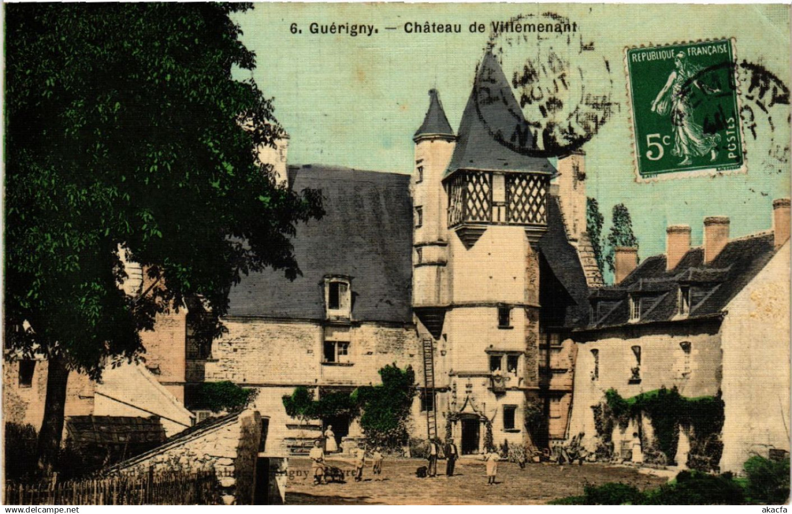 CPA AK GUERIGNY - Chateau de Villemenant (457316)