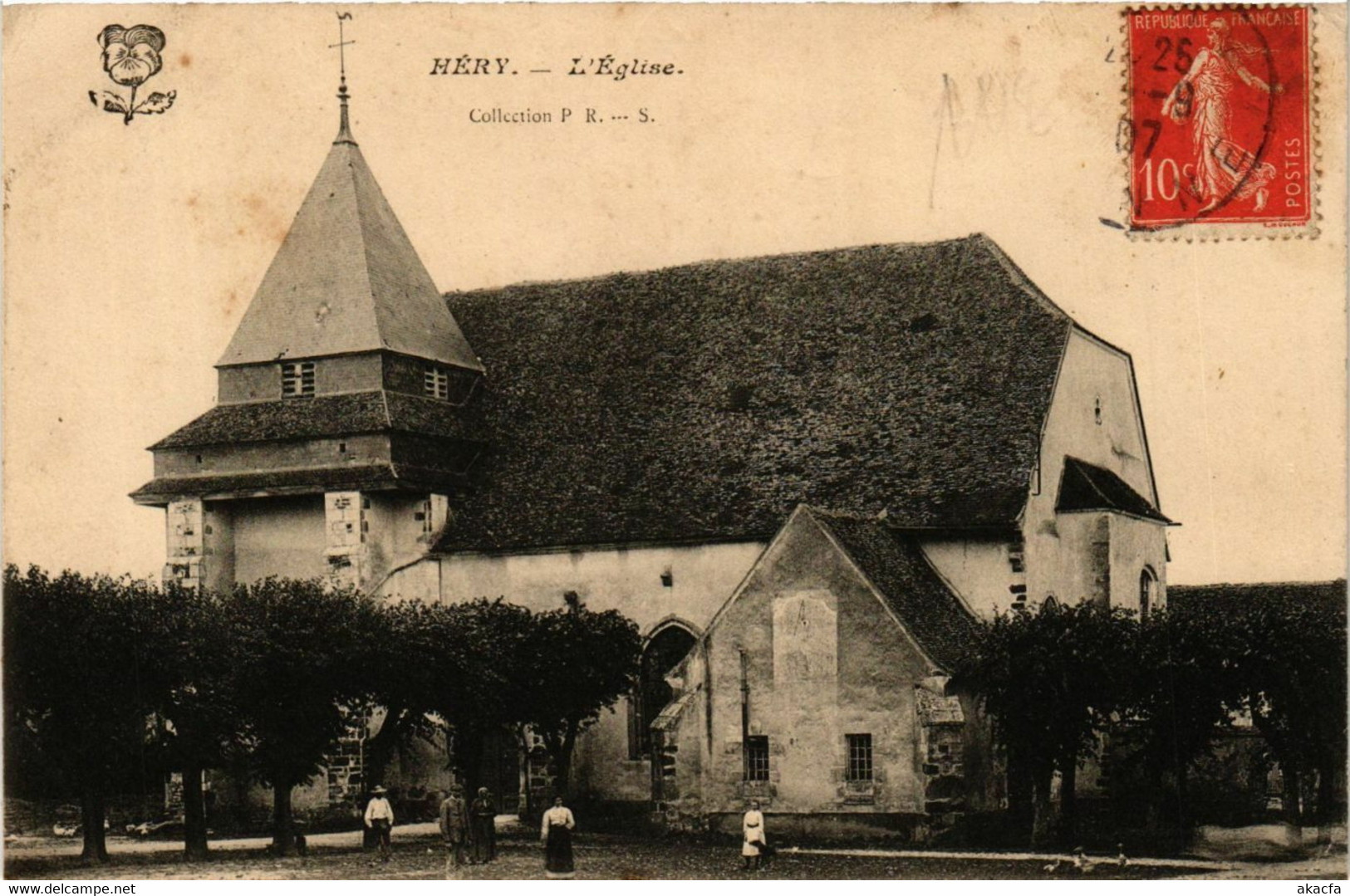 CPA AK HERY - L'Église (357846)