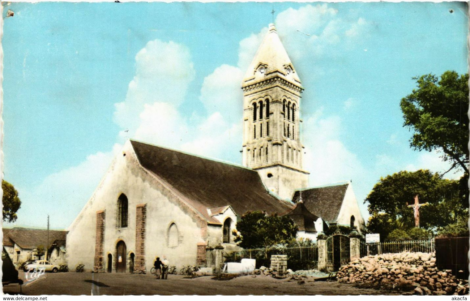 CPA AK ILE-de-NOIRMOUTIER L'Église de NOIRMOUTIER (394120)