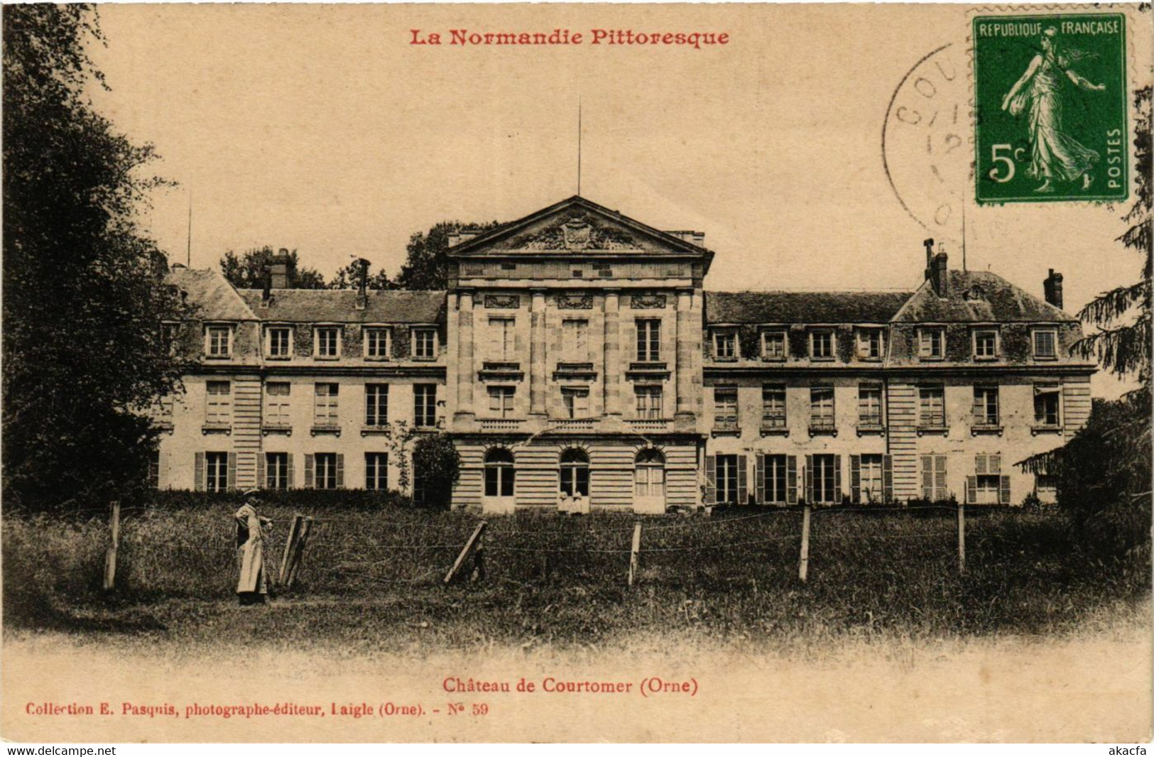 CPA AK La Normandie Pittoresque - Chateau de Courtomer (435666)