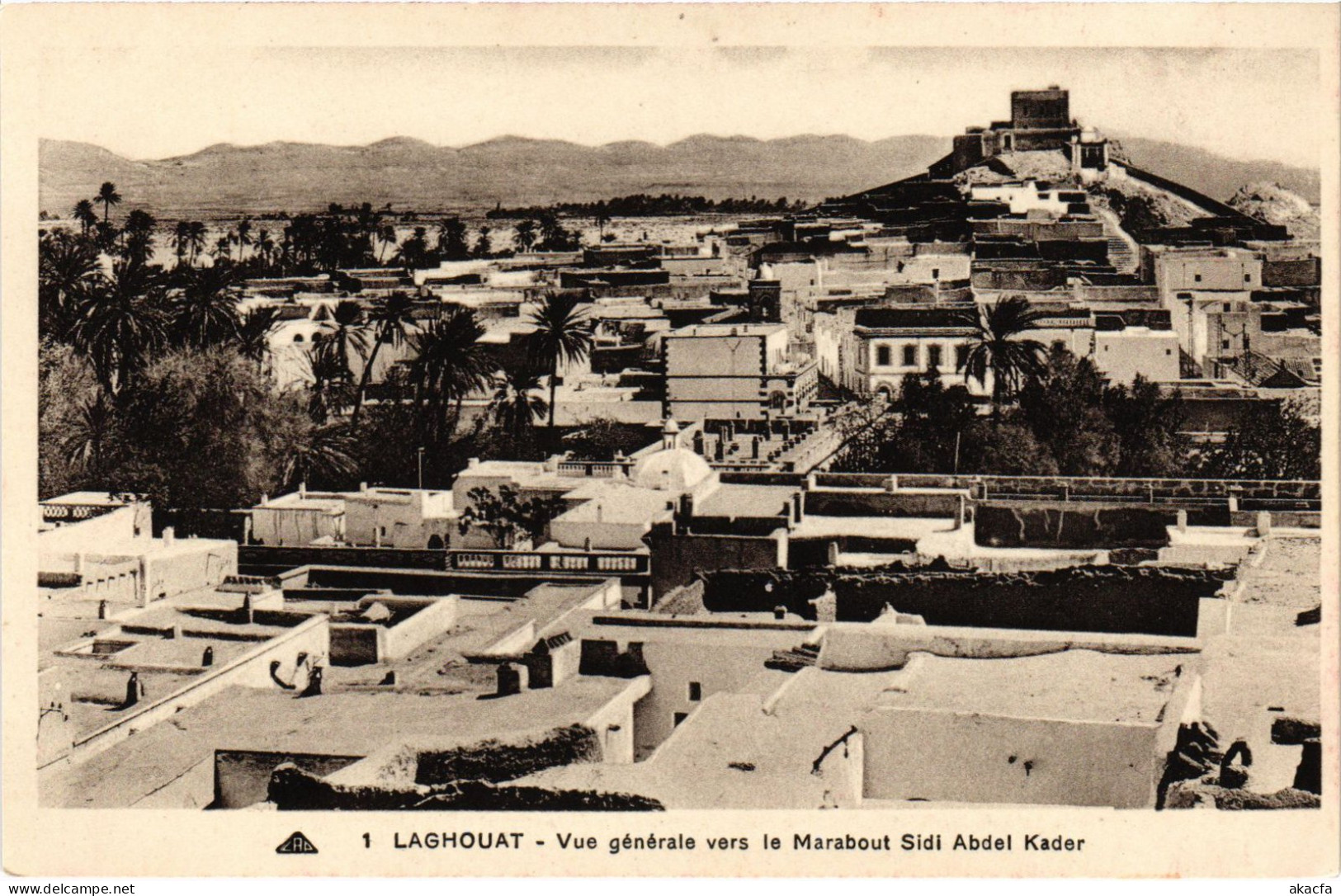 CPA AK LAGHOUAT Vue Generale ALGERIA (1388626)