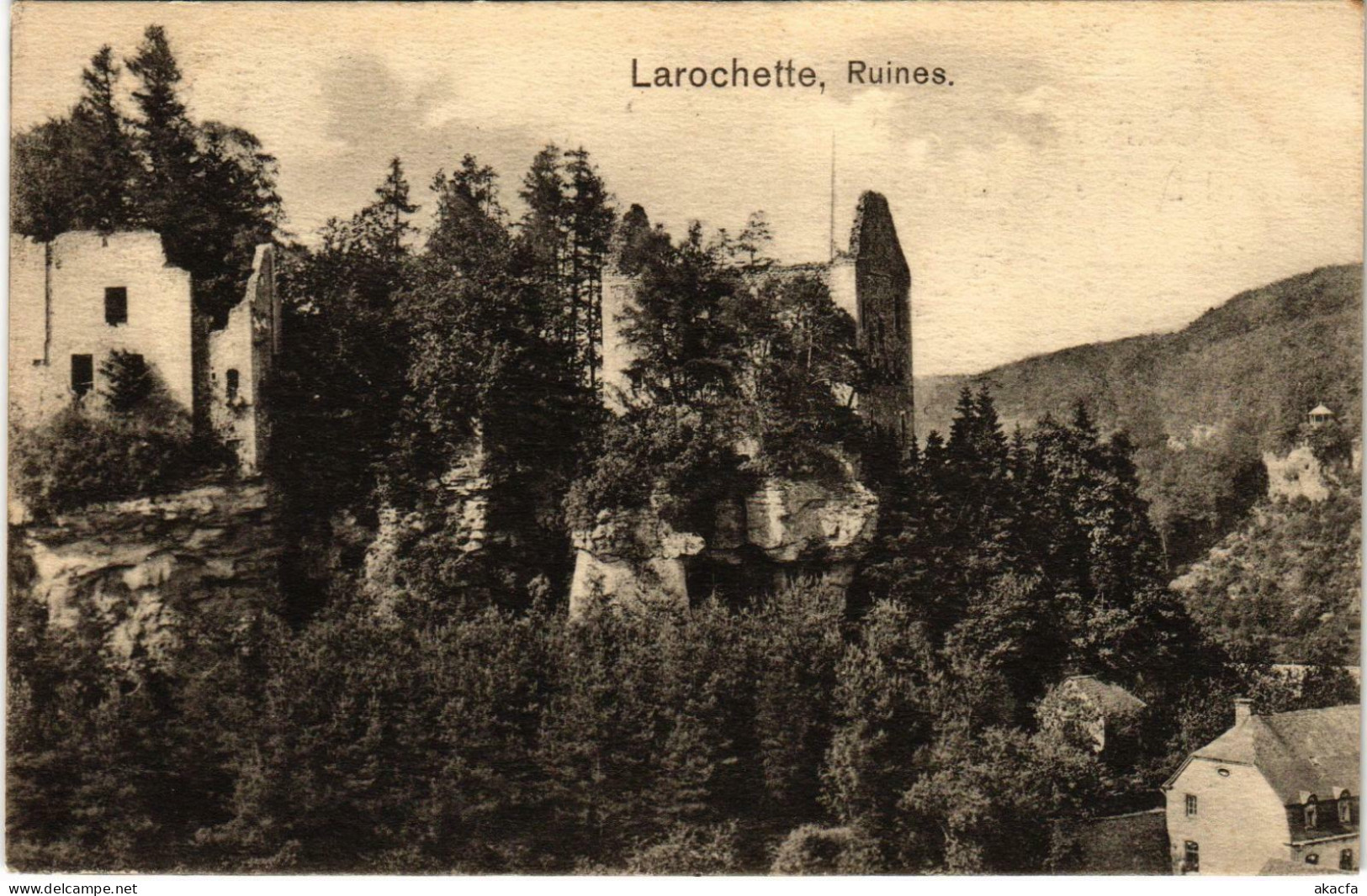 CPA AK Larochette Ruines LUXEMBURG (803890)