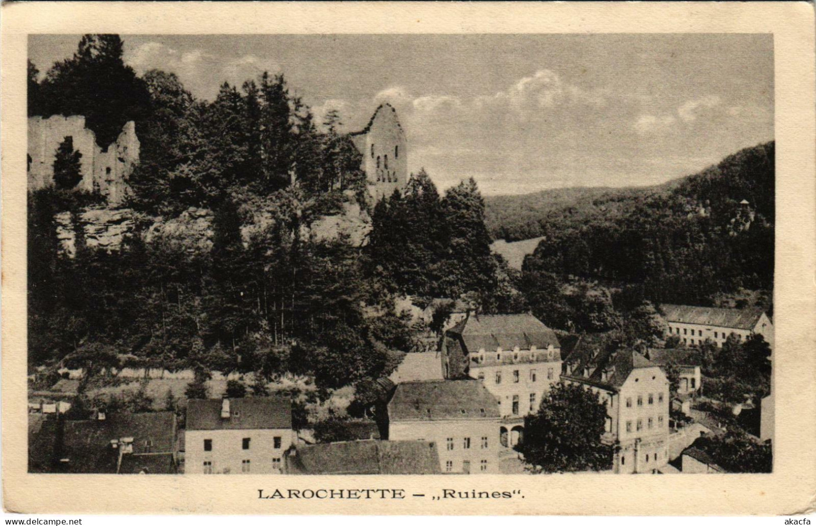 CPA AK Larochette Ruines LUXEMBURG (803893)