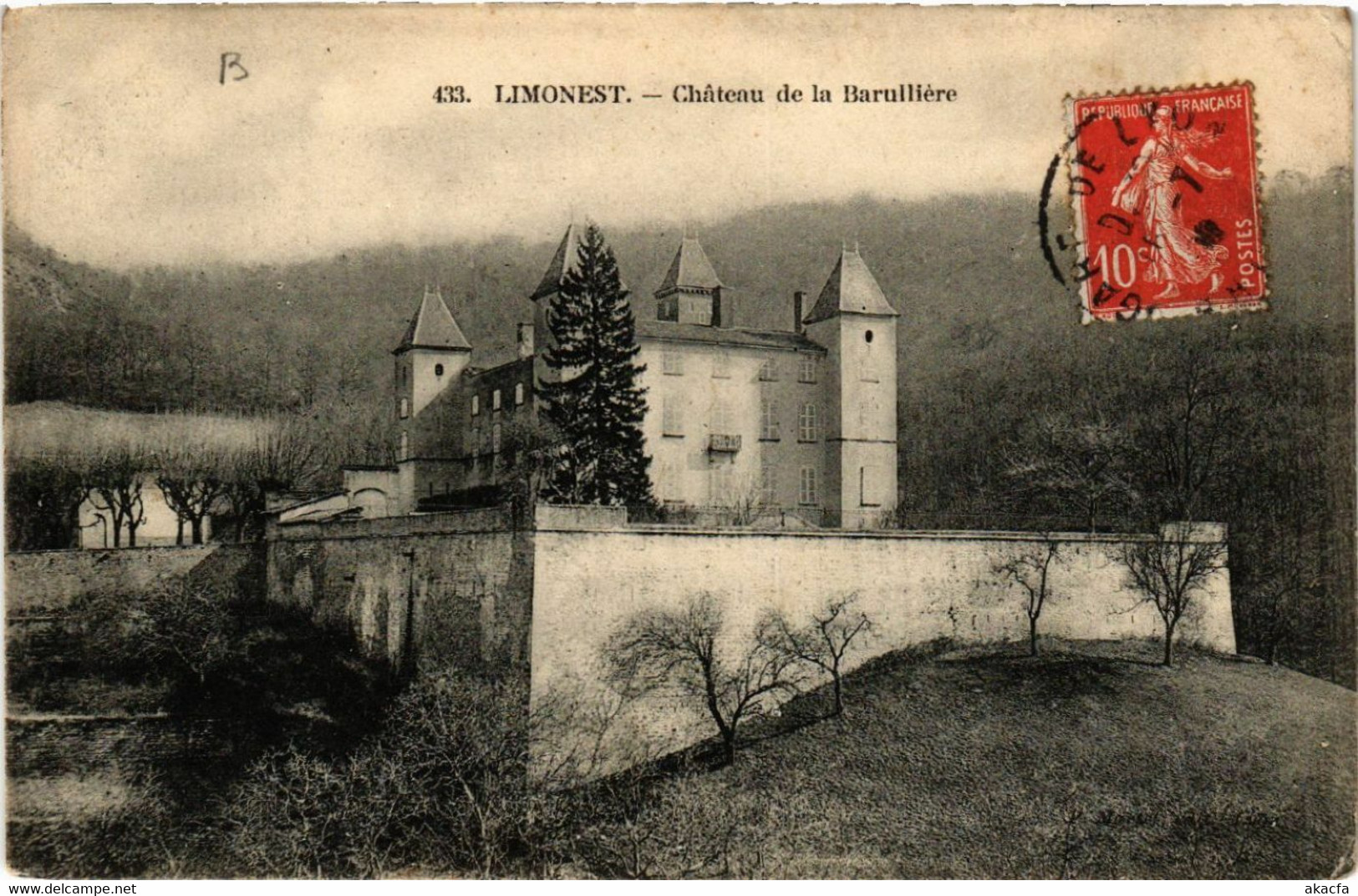 CPA AK LIMONEST Chateau de la Barrulliere (461707)